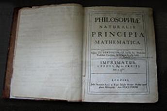 Newton's own copy of his Principia, with handwritten corrections for the second edition.